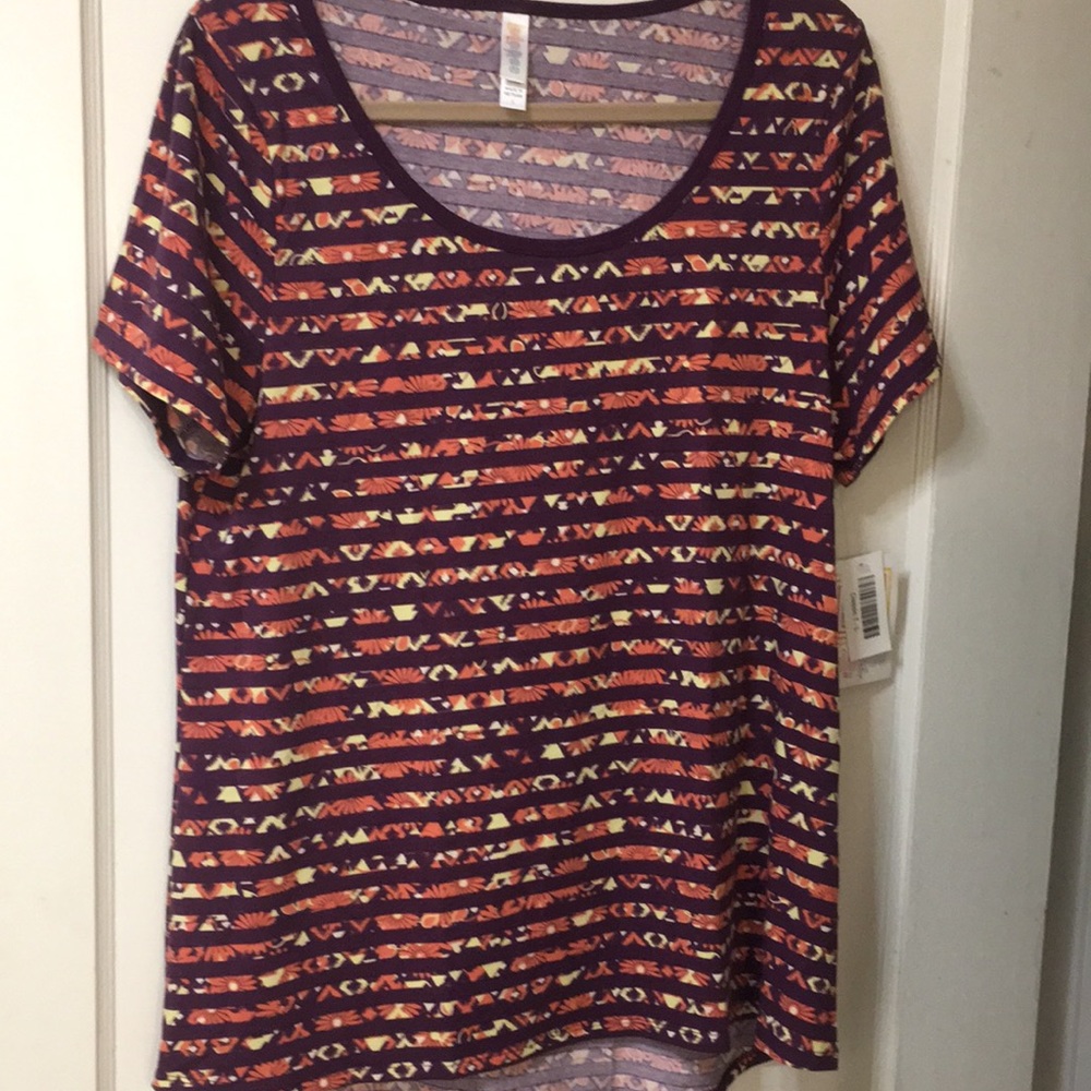 Nwt Lularoe classic t large peek a boo print
